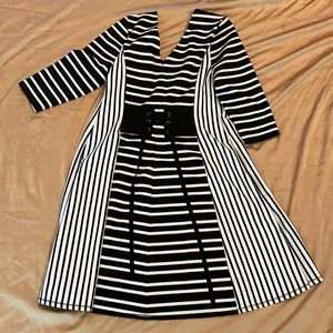 Lane Bryant Striped Dress